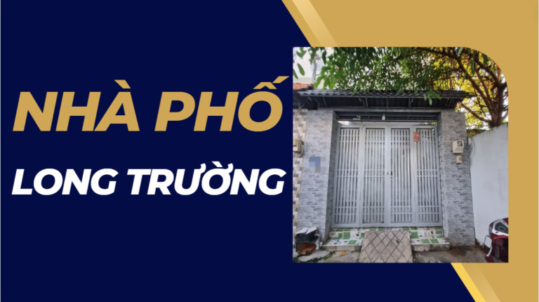 Nhà Phố Hẻm Xe Hơi 79m², 2 Tầng, Long Trường, Thủ Đức, Giá Rẻ