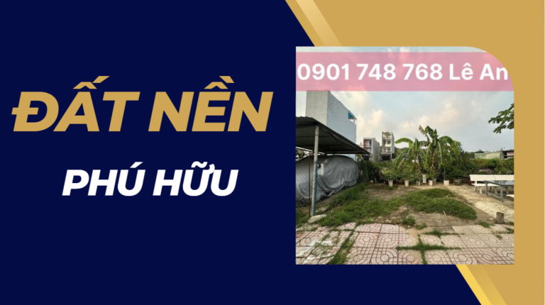 Đất Nền 77m2, Gò Cát, Phú Hữu,TP Thủ Đức, Giá Rẻ